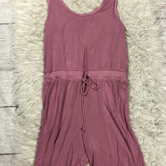 NWT Lulu's Winslet Pink Drawstring Loungewear Jogger Jumpsuit - Picture 10 of 11